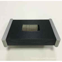 High Quality Black Faux Leather Box For Gift